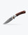 Benchmade Mini Crooked River - Gray Aluminum & Wood, Clip-point
