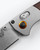 Benchmade Mini Crooked River - Gray Aluminum & Wood, Clip-point