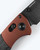 Benchmade Crooked River - Burnt Copper, Black Micarta