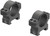 Leupold BackCountry Cross-Slot 1" Low Rings Matte