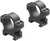 Leupold BackCountry Cross-Slot 1" Medium Rings Matte