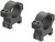 Leupold BackCountry Cross-Slot 1" Medium Rings Matte
