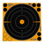 Allen Adhesive Splash Reactive Paper Shooting Targets, Bullseye, 8"W x 8"H - 30-Pack