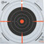 Allen Bullseye 12" Paper Shooting Targets - Black, 13-Pack