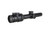 Trijicon AccuPoint 1-8x24 Riflescope - Red Triangle Post Reticle, 30mm Tube, Satin Black, Low Capped Adjusters, Tritium / Fiber Optics Illuminated