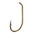 Eagle Claw Down Eye Offset Baitholder Hook - 6, 100