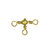 Eagle Claw Crossline Swivels - 8