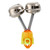 Eagle Claw Fishing Bells - Nickel, Clip-On