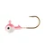 Eagle Claw Ball Head Jigs - 1/16 oz., Pink/Pearl