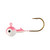 Eagle Claw Ball Head Jigs - 1/32 oz., Pink/Pearl