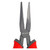 Eagle Claw Soft Grip Long Nose Pliers 6"
