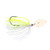 Strike King Thunder Cricket Vibrating Swim Jig - 203 - Chartreuse White, Gold, 3/8oz