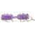 Strike King Sexy Bug - 589 - PurpShad, 2"