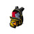 Wilson AVP Beach Volleyball Backpack - Black / Yellow