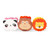 Kikkerland Kidoki Animal Friend Wooden Clapper