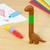 Kikkerland Dino Rainbow Marker