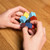 Kikkerland Elasti Cube 3D Wooden Puzzle