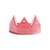 Mud Pie Hot Pink Velvet Light-Up Crown