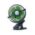 LitezAll Rechargeable Clip On Fan with Light