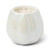 Paddywax Flaming Pumpkin - White Metallic Pumpkin Candle