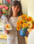 Fresh Cut Paper Sunflowers