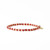 ink+alloy Louise Crystal Stretch Bracelet Red + Gold