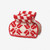 ink+alloy Gia Christmas Sweater Fair Isle Small Claw Clip Red And White