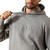 Ariat Men's Embossed Logo Hoodie - Grey Heather