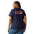 Ariat Women's Laguna Back Logo Shirt - Black Iris