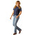 Ariat Women's Laguna Back Logo Shirt - Black Iris
