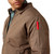 Ariat Men's Rebar Made Tough Flannel Lined Shop Jacket - Canteen