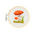 Kikkerland CrossStitch EmbroideryKit-Mushroom