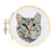 Kikkerland Mini CrossStitch Embroidery Kit Cat