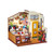 Hands Craft DIY Miniature House Kit: Cozy Kitchen