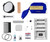 Pinch Provisions Velvet Scarf Minimergency Kit Cobalt