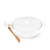 Twine Ceramic Brie Baker & Acacia Spreader Set