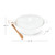 Twine Ceramic Brie Baker & Acacia Spreader Set