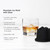 Viski Glacier Mountain Ice Mold Glass Set