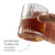 Viski Revolve Crystal Spinning Rocks Glass