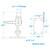 Seachoice Antenna Ratchet Mount - SS
