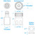 Seachoice Merc/Yamaha Flush Valve System W