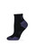 Wise Blend Ladies Merino Wool Blend Hiker Quarter Sock 1 Pair - Black