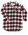 Black Plaid Flannel Nightshirt L-210000244540