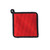 Lodge Cast Iron Red Silicone and Fabric Potholder / Trivet