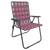 Caddis Sports Red Retro Camp Chair - Red/Blue