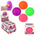 Toy Network Marshmallow Neon Squishy Ball 2.5"
