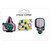 Queens Designs Straw Toppers for Stanley Cup - PICKLEBALL10MM