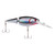 Berkley Flicker Shad Jointed Crankbait - Black Silver, 7