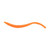 Berkley PowerBait Power Floating Trout Worm - Fluorescent Orange