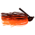 Strike King Bitsy Bug Jig 3/16oz Cajun Crawfish